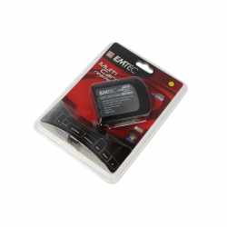 EMTEC 76-in-1 externe Kartenleser 4-polig, micro-SDHC/-SD/-SDXC USB 2.0 schwarz
