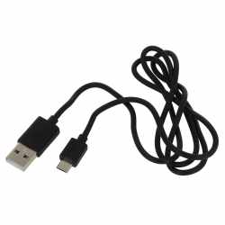 Networx Kabel Micro-USB auf USB Daten-und Ladekabel schwarz