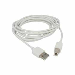 Networx USB 2.0 Kabel Daten&uuml;bertragung Typ A auf Typ B 2 m wei&szlig; - neu