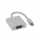 Networx Mini DisplayPort Ausgang  auf VGA Adapter f&uuml;r MacBook (Pro/Air) wei&szlig;