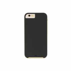 Case-Mate Slim Tough Schutzh&uuml;lle f&uuml;r Apple iPhone 6 Bumper Case schwarz/gold