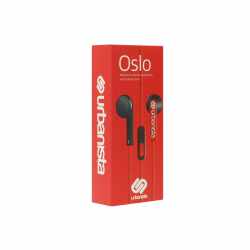 Urbanista Oslo IE In-EAR-Kopfh&ouml;rer Headset mit Anrufannahme und Musikh&ouml;ren rot