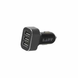 LAUT Power Dash Auto USB-Ladeger&auml;t f&uuml;r Smartphones Tablets 3x USB schwarz