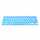 Networx Keyboard Cover Schutzh&uuml;lle f&uuml;r MacBook Wireless Keyboard Tastatur blau