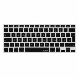 Networx Keyboard Cover Schutzfolie MacBook Keyboard angenehme Haptik schwarz - neu