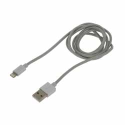 Networx Premium Lightning Kabel Lightning auf USB 1m Apple iPhone silber