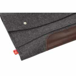 Pack&amp;Smooch Hampshire Sleeve f&uuml;r MacBookPro13 Zoll Tasche antharzit - neu
