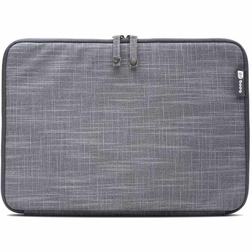Booq Mamba Sleeve Schutzh&uuml;lle f&uuml;r MacBook 12 Zoll (2015) Notebooktasche grau
