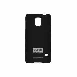 bugatti Clip-On Cover Handyh&uuml;lle f&uuml;r Samsung Galaxy S5 schwarz - neu