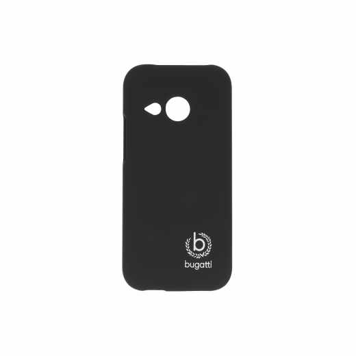 bugatti Clip-On Cover Schutzh&uuml;lle  f&uuml;r HTC-One mini 2 Hartschale schwarz
