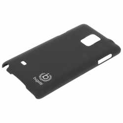bugatti Clip-On Cover Schutzh&uuml;lle f&uuml;r Samsung Galaxy Note 4 schwarz - neu