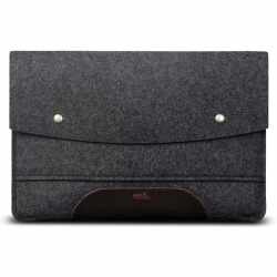 Pack &amp; Smooch Hampshire MacBook 12 Zoll Tasche Schutz Case anthrazit