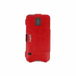 bugatti BCG-SA-Galaxy S5 red Bookcase Geneva Galaxy S5 Leder Handy Tasche rot