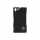 bugatti Clip-On Cover Handyh&uuml;lle f&uuml;r Sony Xperia Z1 schwarz - neu