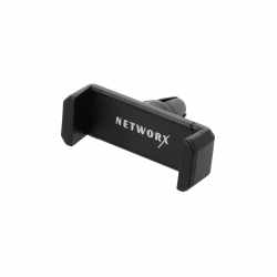 Networx Auto Handy Halterung f&uuml;r alle g&auml;ngigen Smartphones in der L&uuml;ftung schwarz
