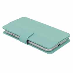 Krusell Malm&ouml; Flip Wallet Slide Case Cover Schutzh&uuml;lle f&uuml;r Smartphones 4XL mint