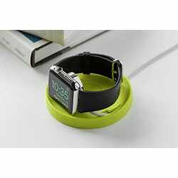 Bluelounge Kostas Coster Untersetzer f&uuml;r Smartwatch Apple Watches Uhr gr&uuml;n