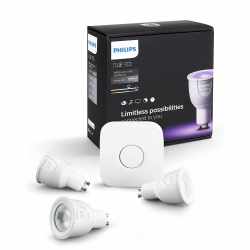 Philips HUE GU10 Starter Set Spots 6.5W Led Lampe dimmbar Smart Home wei&szlig; - neu