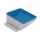 Bluelounge Nest iPad Ablage Schl&uuml;sselfach Tablethalterung St&auml;nder Schale blau