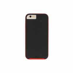 case-mate iPhone 6 Handytasche Slim Tough Schutzh&uuml;lle Case Cover schwarz/rot