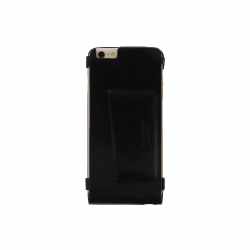 Krusell Kalmar Wallet Leder Handytasche iPhone 6 Plus schwarz