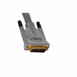 G&amp;BL DVI Kabel Dual Link 1,5 m High-Speed vergoldete Stecke silber