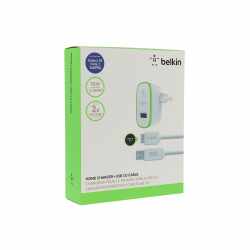 Belkin USB-Ladeger&auml;t Netzladeger&auml;t Smartphones USB-Anschluss wei&szlig;/gr&uuml;n
