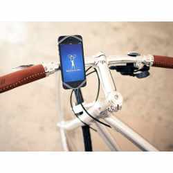 Networx Finn Fahrradhalterung f&uuml;r Smartphones mit Navigations-App transparent