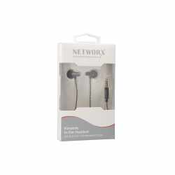 Networx Keramik In-Ear Headset Kopfhörer schwarz