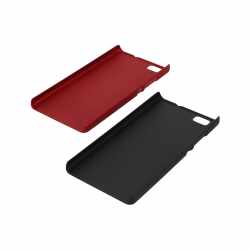 Networx Rubber Case 2 f&uuml;r 1 F&uuml;r Huawei P8 Lite schwarz und rot - neu