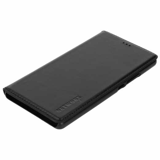 Networx Leder BookCase Schutzh&uuml;lle Schale Tasche f&uuml;r Huawei P9 lite schwarz