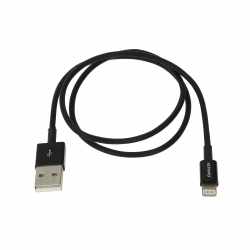 Networx Lightning USB Kabel auf Lightning 0,5 m Apple iPhone iPad schwarz