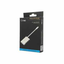 i-tec USB-C 3x USB 3.0 USB-C Power HUB Adapter weiß