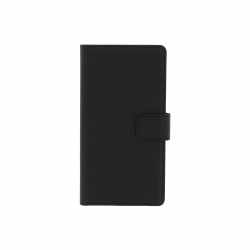 XQISIT Slim Wallet Handytasche Nokia 3 Schutzh&uuml;lle Case Schale BookCover schwarz