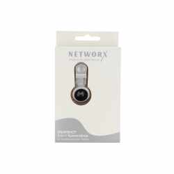 Networx 3-in-1 Linse Kameraobjektiv f&uuml;r Smartphones/Tablets silber