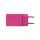 Networx Fancy USB Netzteil, Schnellladeger&auml;t mit 2,4 Ampere, pink