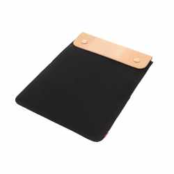 Herschel SpokaneSchutzh&uuml;lle f&uuml;r iPad Air 2 Leder Sleeve Spacesuit schwarz