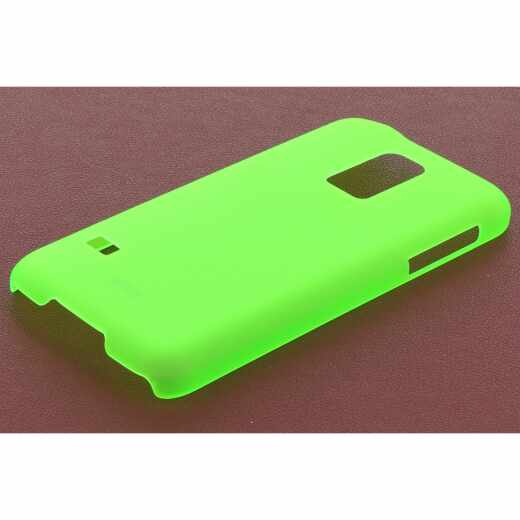 Artwizz Rubber Clip Case Cover Schutzh&uuml;lle f&uuml;r Samsung Galaxy S5 mini gr&uuml;n