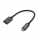 Networx USB-C to USB-A F 18 cm Kabel Adapter grau - neu
