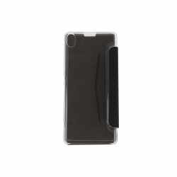 XQISIT Flap Cover Adour f&uuml;r Sony Xperia XA H&uuml;lle Handyh&uuml;lle Handy Cover schwarz - neu