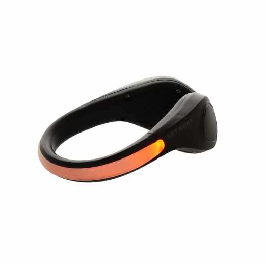 Networx LED Schuhclip Schuhbeleuchtung LED Clip zum Laufen und Reiten orange