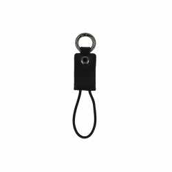 Networx Keith Lightning Kabel auf USB Anh&auml;nger Kurzkabel Zubeh&ouml;r schwarz