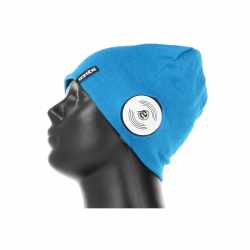 Earebel Beanie M&uuml;tze mit Bluetooth Kopfh&ouml;rer Stereo-Headset M&uuml;tze blau - neu