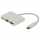Artwizz USB-C Adapter auf HDMI und USB-A Verteiler wei&szlig;