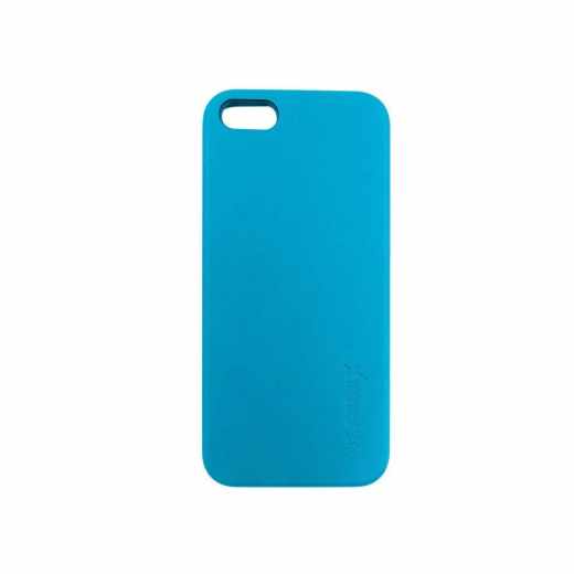 Networx PU Schutzh&uuml;lle f&uuml;r iPhone 5/5s/SE Case Cover Kunstleder blau