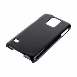 Xqisit iPlate Glossy Samsung Galaxy S5 Case Schutzh&uuml;lle Handy Cover schwarz