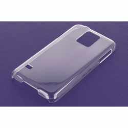 Xqisit iPlate Glossy Case Backcover Schutzh&uuml;lle Samsung Galaxy S5 transparent
