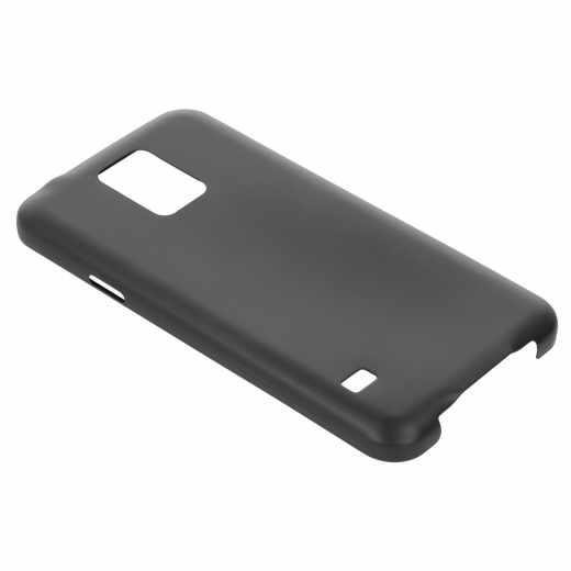 Xqisit iPlate Ultra Thin Schutzh&uuml;lle Samsung Galaxy S5 Handy Cover schwarz