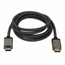 Networx Premium HDMI Kabel Cabel Stoffummantelt HDMI 2 m...