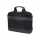 Networx Raven Briefcase Aktentasche MacBook bis 13 Zoll Canvas Leder schwarz